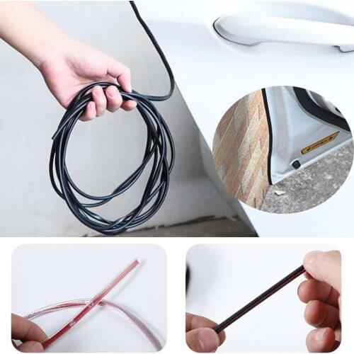 5 m Anti-Collision Lane Protection Door Ribbons Rubber Edge Gates Locks Side Protector Sticker for Hyundai ix35 iX45 iX25 i20
