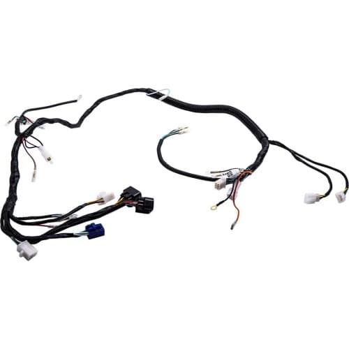 1x Black Electric Wire Harness Assy for Yamaha Warrior 350 YFM350X 1997-2001 1999 2000 for 3GD-82590-40-00 High Quality