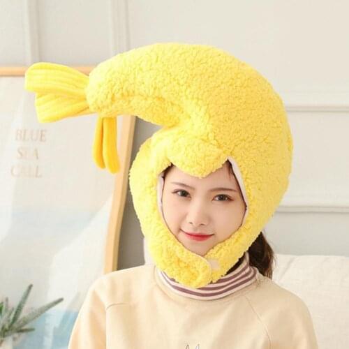 Cartoon Plush Hat Adorable Soft Short Plush Fun Cartoon Plush Hat for Winter