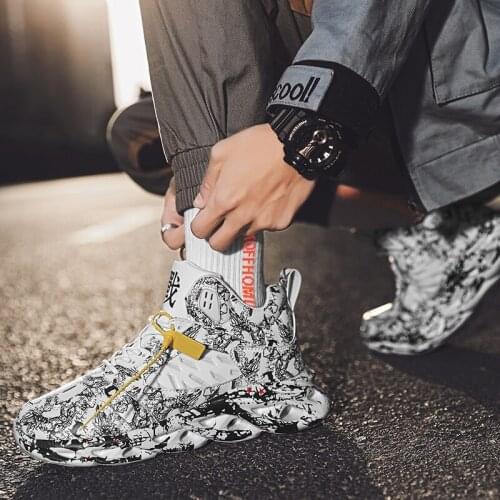 Fashion Running Shoes Men Damping for Mens Sneakers Comfortable Sports Man Jogging Trainers Footwear Outdoor Walking Fitness