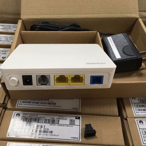 Original HW HG120C 1GE+1FE+1Voice GPON ONU ONT wtih Glass modem network router English version