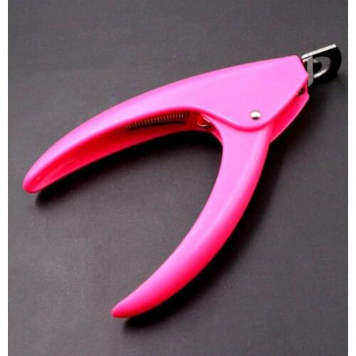 Nail Tips Clip Reusable Fix Fake Nails ABS Quick Building Extension Clamp Nail Cutter Professional Nail Clippers for Beauty