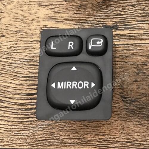 1PCS Folding Rear View Power Mirror Control Switch For Toyota Prado 2700 4000 2003-2009 Auto accessories