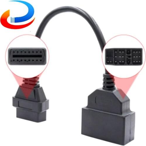 For Toyota 17/22 Pin OBD to OBD2 16Pin Connector Adapter For MINI VCI J2534 Tis Teachstream OBD 2 OBD2 Car Diagnostic Auto Tool