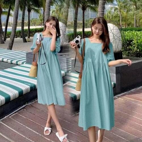 C xin OO er L Green Summer Dresses