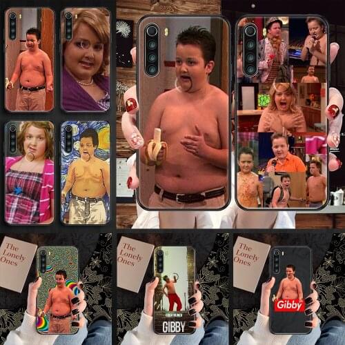 Gibby From ICarly Transparent Phone case For Xiaomi Redmi Note 7 7A 8 8T 9 9A 9S 10 K30 Pro Ultra black pretty cell cover