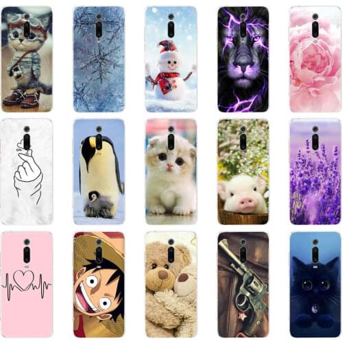 For Xiaomi Mi 9T Pro Case Soft Silicone bumper Back Cover For Xiaomi Mi9 T Phone Case on For Xiaomi mi 9T Pro TPU Cover