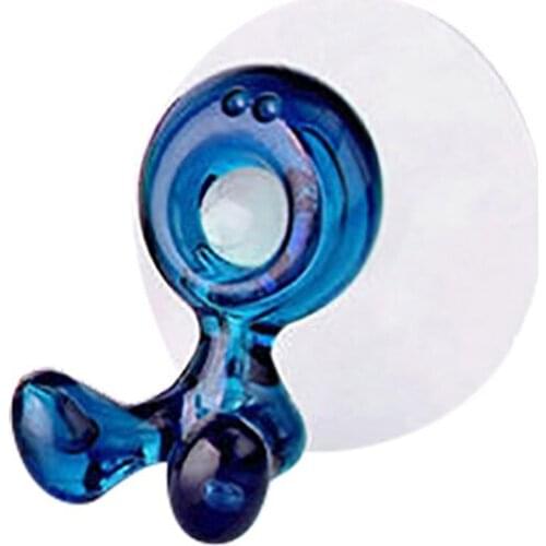 New Arrival Creative Home Bathroom Toothbrush Powerful Suction Holder Rack Wall Mount Hang Stand With High Quality Strong Sucker