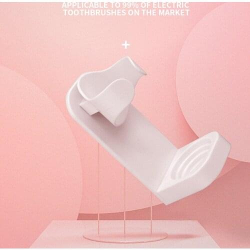 Home Electric Toothbrush Holder Traceless Toothbrush Stand Rack Toothbrush Organizer Wall Mounted Bathroom Counter Stand
