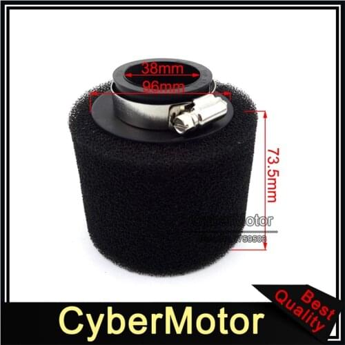 Sponge 38mm Air Clearner Filter For TRX250 TRX 250 Honda ATV Quad 4 Wheeler