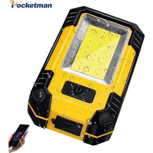 Powerful Y36 LED Work Light with Magnet COB Strong Light Auto Repair Light Maintenance Light Flashlight Mobile Power Pack