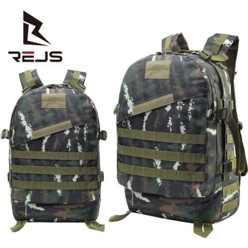 REJS LANGT Mens Backpack Tactical Multifunction Outdoor Sports Backpacks Waterproof Hiking Camping Hunting Bag Mochila Rucksack