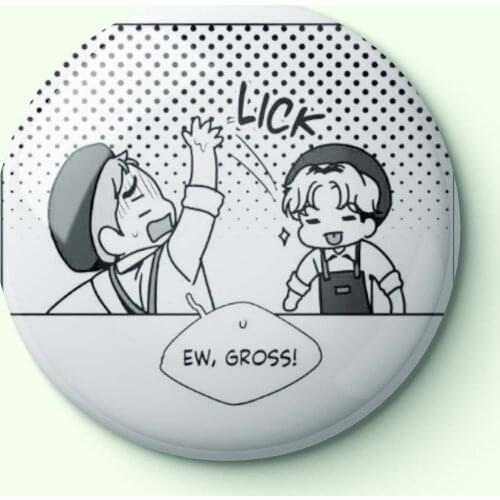 BJ Chanwoo Alex MD Jiwon DG Yaoi Bl nsi Soft Enamel Pin Collar Clothes Badge Cartoon Creative Decor Jewelry Hat Cute Women Funny