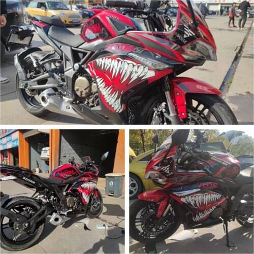 For Loncin Voge Motorcycle 500r 300rr 200r Sticker Refitted Whole Car Decal Print Personalized Film Waterproof