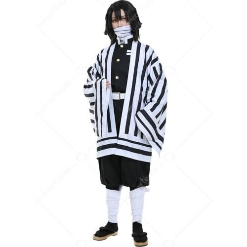 Obanai Iguro Cosplay Demon Slayer Kimetsu no Yaiba Snake Pillar Cosplay Costume
