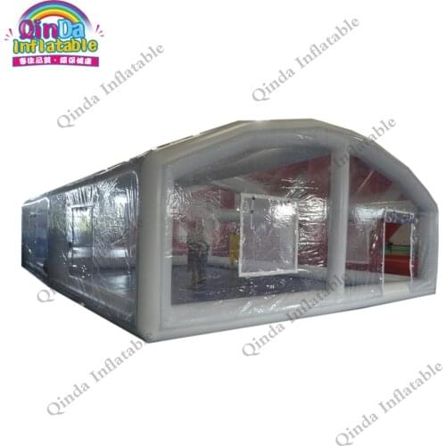 Winner used inflatable pool dome bubble tent 6x3m inflatable swimming pool cover tent