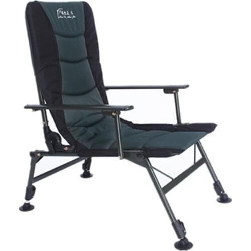 Hiking Portable Fishing Chair Camping Folding Outdoor Furniture Adjustable Angle