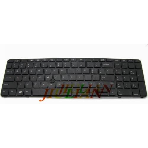 Replacement Keyboard For HP ProBook 650 655 G2 Keyboard Backlit With Frame 6037B0115301 841145-001 KB