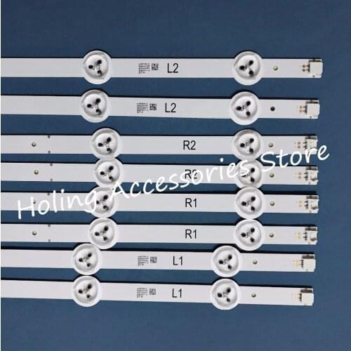 New 8 Pieces LED Backlight strip For 42LA6300 42" V14 DRT R1 L1 R2 L2 type LC420DUE(PG)(F1) 6916L-1455A/1456A/1457A/1958A