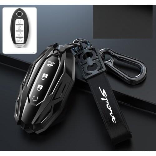 Car TPU Key Case For Nissan X-Trail T32 Qashqai Murano Altima Armada Sentra Tidda Livida Infiniti FX35 QX50 Key Holder Cover