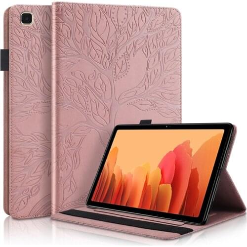 3D Tree Emboss for Samsung Galaxy Tab A7 10.4 2020 Case SM-T500 T505 T507 Cover Funda Tablet For Samsung Galaxy Tab A 7 A7 Lite