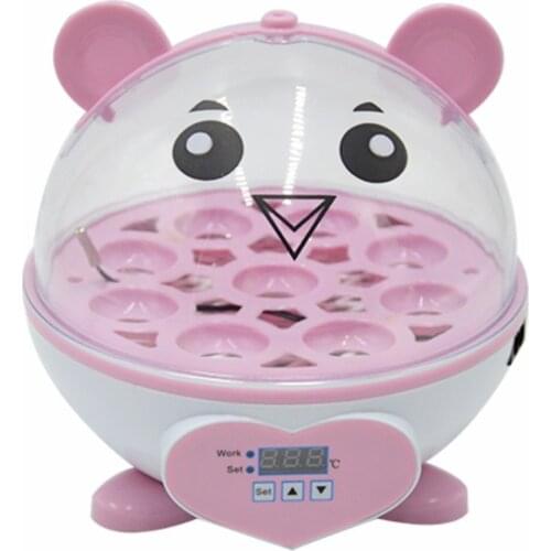 Egg Incubator Brooder Farm Hatchery Machine 9 Eggs Hatcher Chicken Manual Egg Turning Incubator Goose Bird Quail Brooder