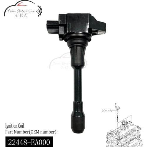 22448-1KT1A 22448-EA000 ignition coil for Nissan Frontier 2.5 Tiida C11 Serena C25 2005-2015