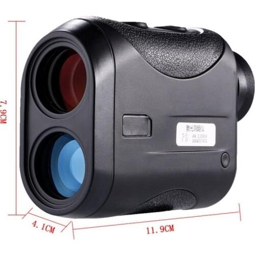 Laser Rangefinder Golf Rangefinder with Flagpole Lock Suitable for Hunting Distance Angle Speed Measuring Instrument