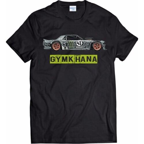New 2019 Hot Sale 100% Cotton Summer Short Sleeves Mustang Car Speed Drift Fans T Shirt custom Tee Shirts