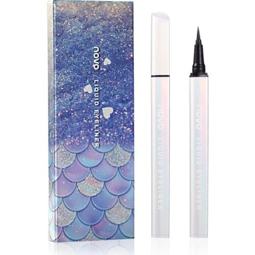 Dazzling Streamer Eyeliner Female Beginners Waterproof Sweat-proof not easy to smudge quick-drying liquid eyeliner pen