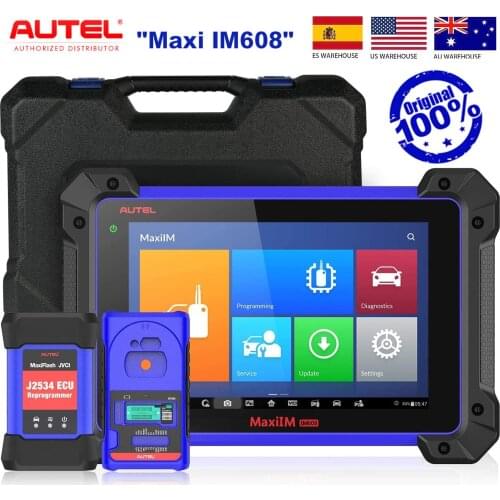 Autel MaxiIM IM608 Key Programming Diagnostic Tool with XP400 Key Programmer and J2534 ECU Reprogrammer, Key Programming Tool