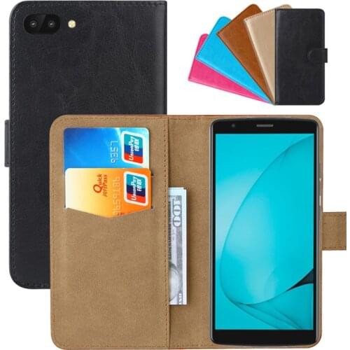 Luxury Wallet Case For Blackview A20 PU Leather Retro Flip Cover Magnetic Fashion Cases Strap