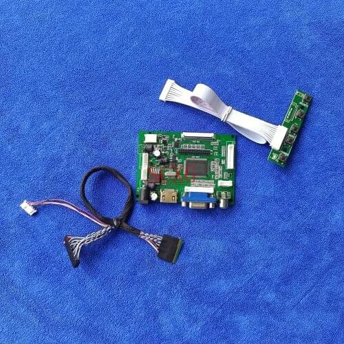 HDMI-compatible VGA AV 60Hz WLED laptops 1366*768 40-Pin LVDS Fit LP156WH4/LP156WH8/LP156WH9 LCD screen controller board DIY Kit