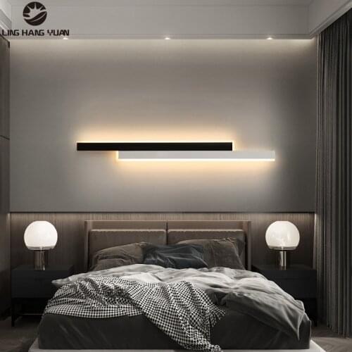 Led Wall Lamp Barthroom Lamp Modern Sconce Wall Light 110V 220V for Bedroom Living room Bedside Light Mirror Front Light 100CM