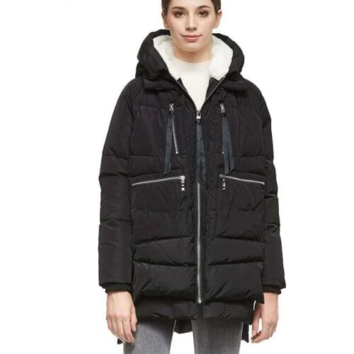 New Winter Cotton Coat Women Plus Size Thick Warm Parka Zipper Big Pocket Armygreen Jacket Hooded Padded Winter Jacket Women