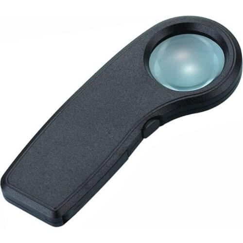 30 times LED light card type lighting jewelry antique calligraphy and painting magnifying glass