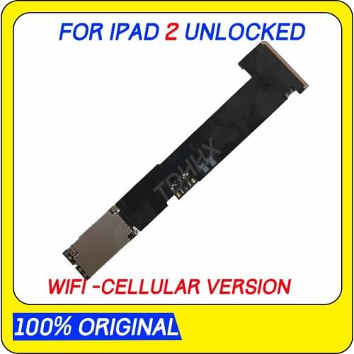 A1396 or A1397 Original Motherboard For iPad 2 WIFI 3G Version Unlocked Mainboard Free iCloud logic board