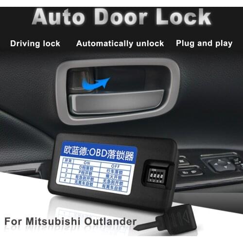Car Electronics Accessories OBD Latch For Mitsubishi Outlander 2013-2019 Window Lifter Auto Door Lock