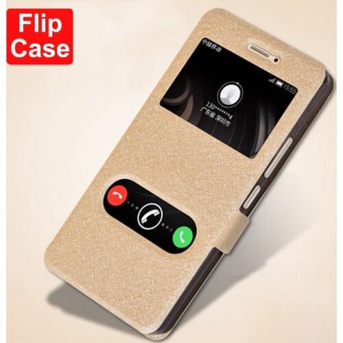 Open window Cover For Gionee F6 F6L case For Gionee M7 M7L M7 Power Leather Phone Cases For Gionee GN5007 GN 5007 M7Power case