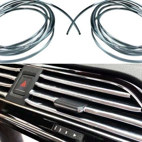 4M Decorative Line Of CAR Air Outlet For SEAT Ibiza Leon Toledo Arosa Alhambra Exeo FR Supercopa Mii Altea Cordoba Cupra Concept
