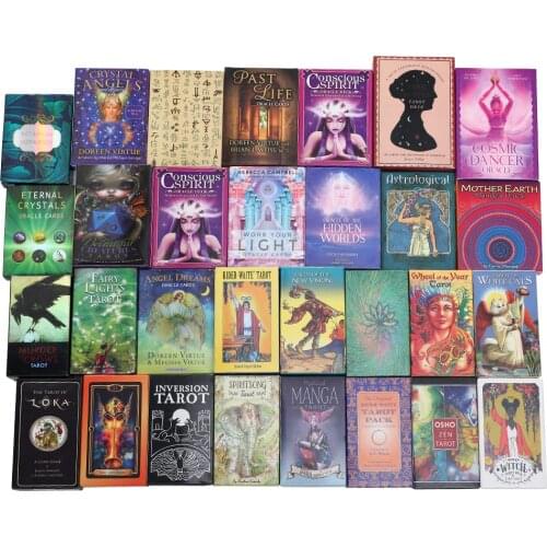 Tarot Board Game Toys Oracle Rider Waite Party Divination Prophet Prophecy Card Poker Board Gift Checkerboard