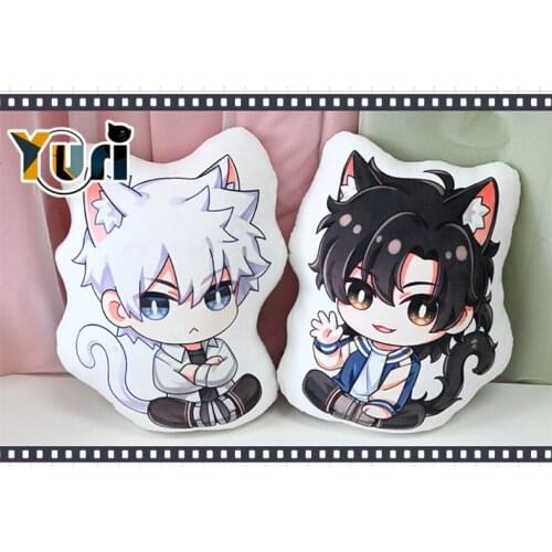 Link Click Shiguang Daili Ren Cheng Xiaoshi Lu Guang Plush Pillow Doll Toy Double-sided Printing Fan Gift Sa MT