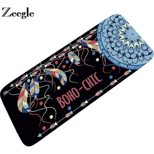 Europe Style Kitchen Carpets Non-Slip Foot Mat for Living Room Coffee Table Floor Mat Absorbent Kitchen Rug Kid Room Mats