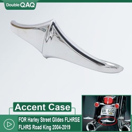 Chrome Front Fender Trim Accent Case for Harley Street Glides FLHRSE FLHRS Road King Road Glides FLHTCSE FLHTCUSE