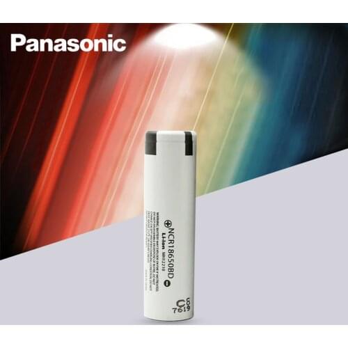 Panasonic Li-ion 18650 Rechargeable Batteries 3.7V 3200mAh Lithium Battery for 3.7 v Power Bank Flashlight Battery NCR18650BD