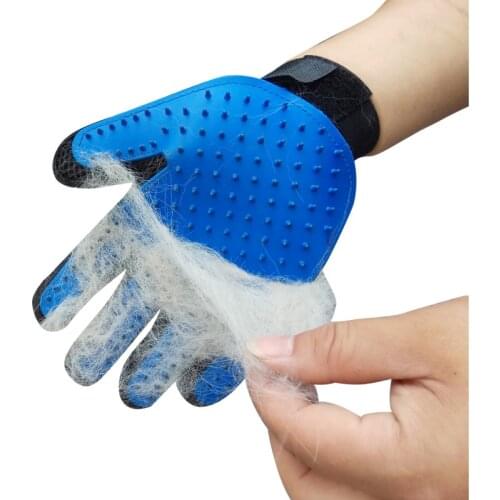 Gomaomi Pet Grooming Glove for Cats Brush Comb Cat Pet Deshedding Bath Glove for Animal Dog Pet Hair Gloves for Cat Dog