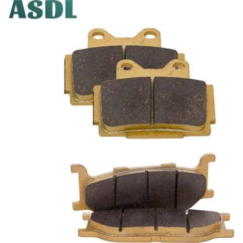 Motorcycle Front and Rear Brake Pads For Yamaha XJ 600 N 1995-1997 FZX 250 Zeal (3YX1/2/4) 1991-1992 #c