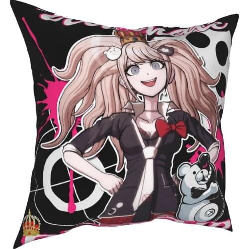 Danganronpa Ultimate Despair Pillowcase Printed Polyester Cushion Cover Gift Pillow Case Cover Car Square 40*40cm