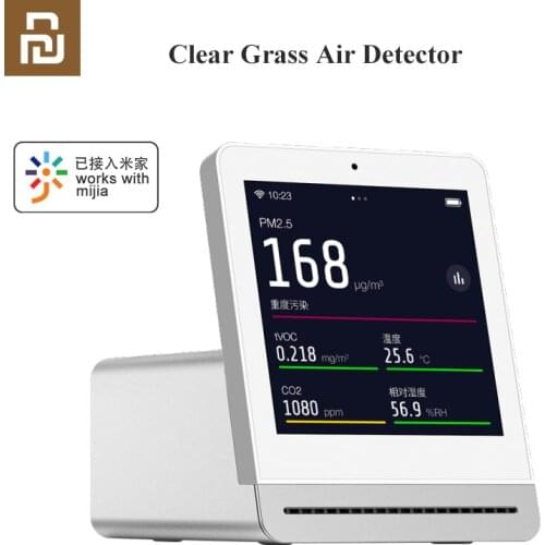 Youpin ClearGrass Air monitor Retina Touch IPS Screen Mobile Touch Operation Indoor Outdoor Clear Grass Air Detector