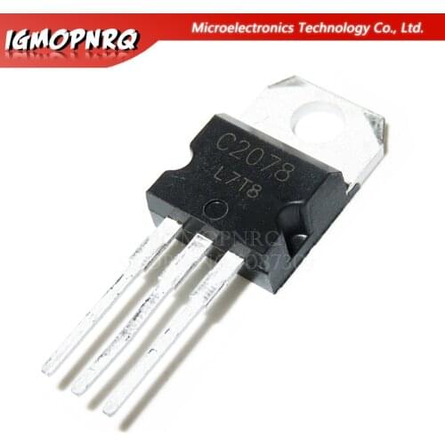 10pcs C2078 2SC2078 transistor channel New TO-220 TO220AB